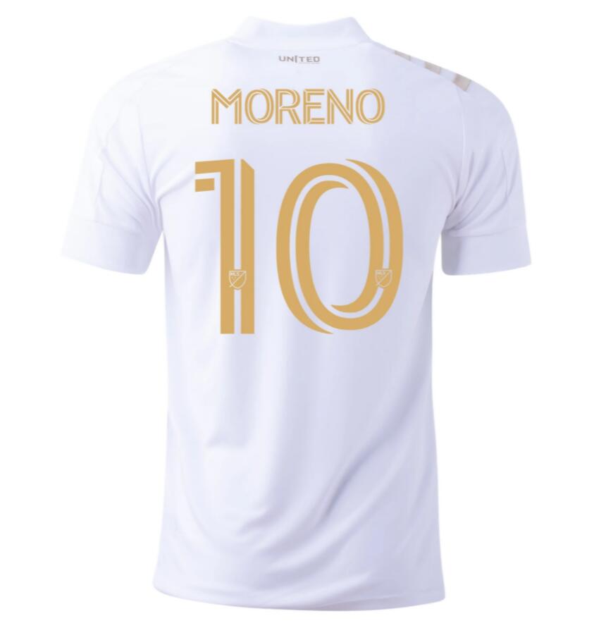 2021/22 Atlanta United Away Kit Soccer Jersey MARCELINO MORENO #10